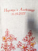 Вышивка имен на рушнике (сам рушник в цену не входит)