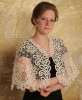 Пелерина "Полянка" Вологодские кружева. 
