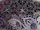 Оплечье Северное Сияние ручное русское кружево