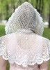 Пелерина с капюшоном Вологодское кружево