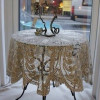 Кружевная скатерть круглая "Нежность" д. 120 см., 140 см.